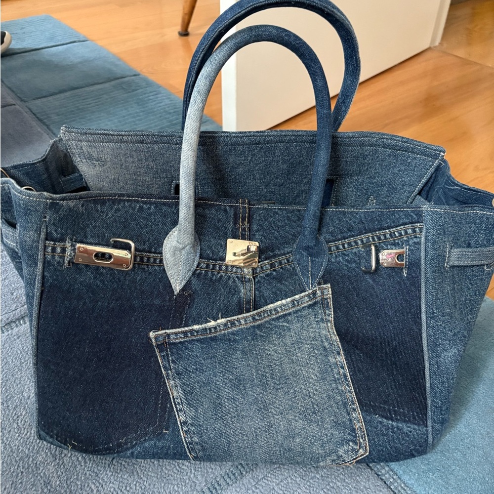 Recycled Denim Bag 💙✨ - Picture 2 of 5
